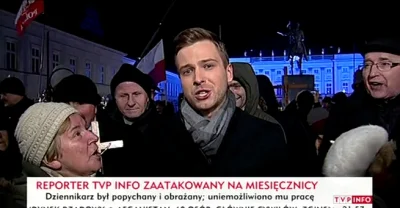 innv - Ej jak to jest, że dziennikarze TV Republika chodzą sobie normalnie w tłumie K...