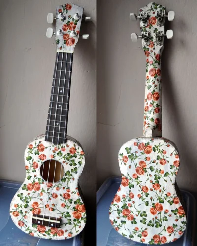 hatterka - To czas i na mnie. #ukulele zestaw #diy z thomanna, struny aquila, kilka d...