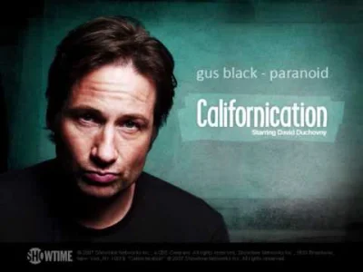 chup - polecam mocno #gusblack #paranoid #soundtrack #californication 
podoba mi się...