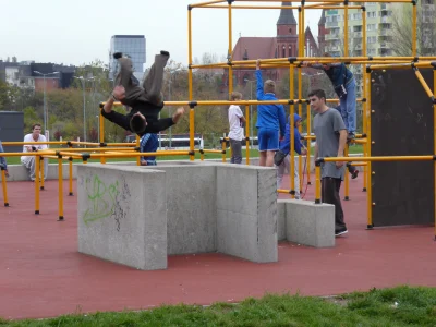 milo1000 - Wrocław, górka Andersa, parkour #wroclaw #parkour #fotografia