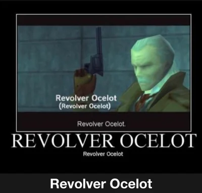 RumcajszGalapagos - @drugsorbrain: Revolver ocelot