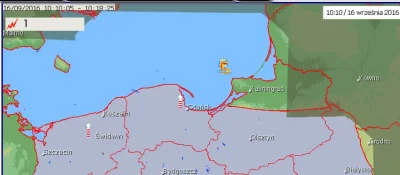 Dziodziadzia - Dzisiaj znowu w okolicach zatoki gdańskiej pojawił się "front" o dziwa...