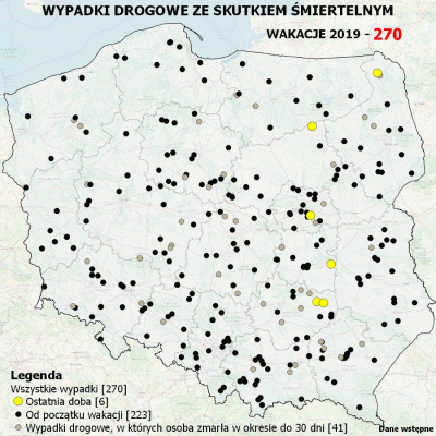 Birbirgo13 - MAPA WYPADKÓW DROGOWYCH ZE SKUTKIEM ŚMIERTELNYM - WAKACJE 2019


Minął 3...