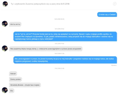 TinderNiespodzianka - Jakiś czas temu eksperymentowałem na tinderze, używając dodatko...