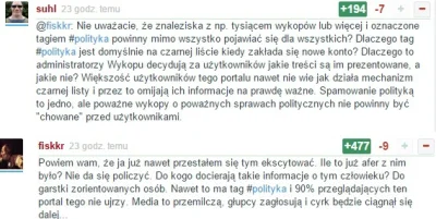 P.....k - STOP cenzurze na Wykopie! Chcemy, żeby znaleziska z tagiem polityka były wi...