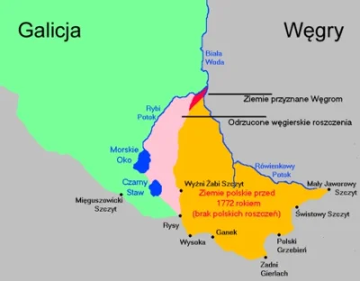 bijotai - Spór o Morskie Oko spór terytorialnymiędzy Węgrami a Galicją o tereny wokół...