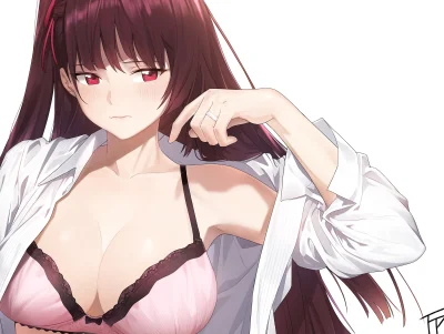 Azur88 - #randomanimeshit #anime #girlsfrontline #wa2000 #longhair #brownhair #redeye...