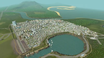 Pomaraczowy - pokazujcie miasta ( ͡° ͜ʖ ͡°) #steam #gry #citiesskylines