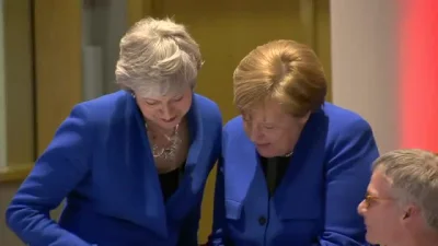 z.....j - Angela Merkel znowu uderza w Polskę. Tym razem naigrywuje się podczas szczy...