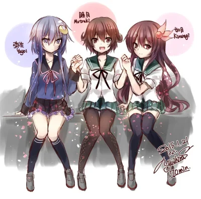 z.....s - #randomanimeshit #kantaicollection #mutsuki #kisaragi #yayoi 
#yuihiraasu
...