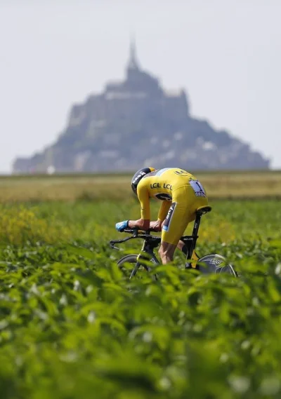 bynon - W tle Mont Saint-Michel
#kolarstwo #szosa #fotografia