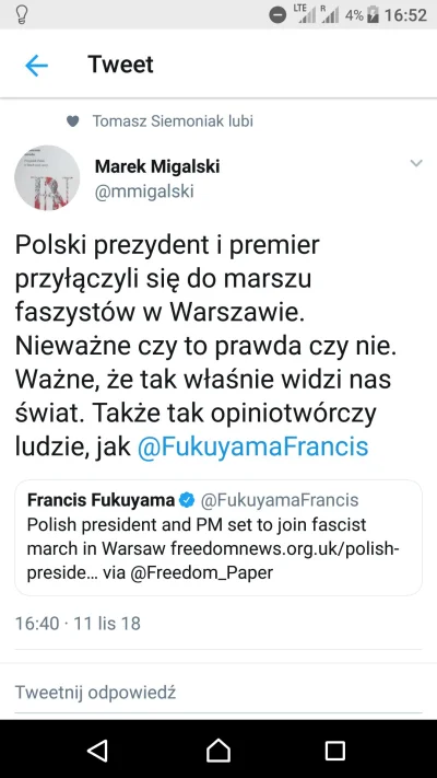 marekrocki - #polityka #marszniepodleglosci

Najsmutniejszy tweet dnia