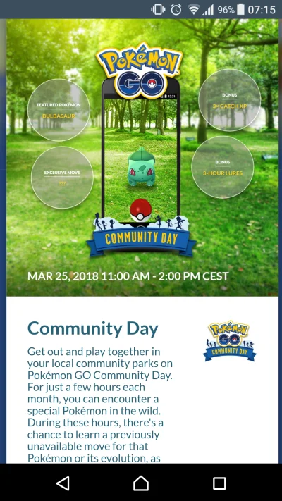Minette - https://pokemongo.nianticlabs.com/events/community-day/
#pokemongo