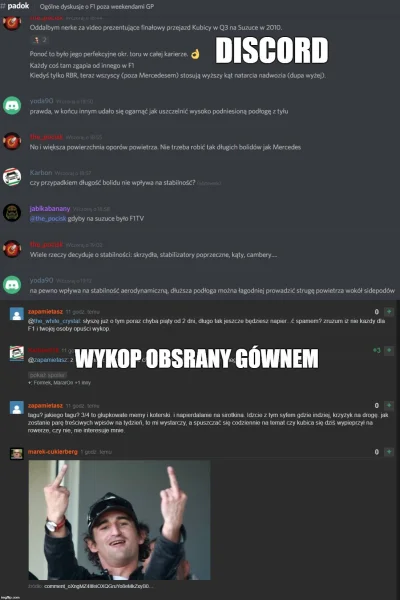 Formek - Chciałbym tylko zauważyć, że rozmowy na poziomie są na naszym #Discord 
SPOI...