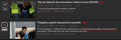 mwwilk - Dzisiaj takie dwie wiadomości obok siebie. Gwałt w UK vs śmiertelne pobicie ...