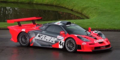 Wiciu553 - McLaren F1 GTR dopuszczony do ruchu drogowego, tylko że w brytyjskiej ziel...