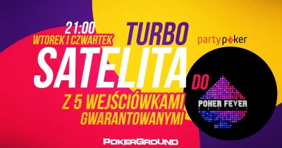 PokerGround - Na Party Poker właśnie wystartowała kolejna satelita, dzięki której moż...