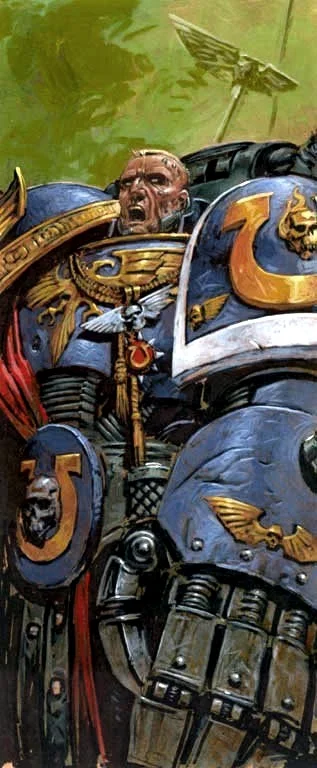 koziolek666 - #prymarchanadzis to Roboute Guilliman, który przewodzi legionowi Ultram...