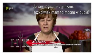 x.....x - @Reinspired: Jak śmiesz tak brzydko mówić o Aldonie :(