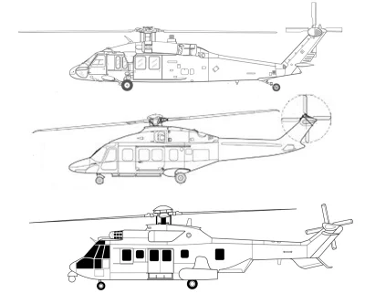 p10trek - Ja tu tylko zostawię porównanie wielkości tych śmigłowców...
A jak wybierz...