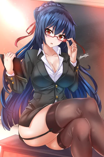 Azur88 - #randomanimeshit #anime #originalcharacter #oppai #glasses #zakolanowkianime