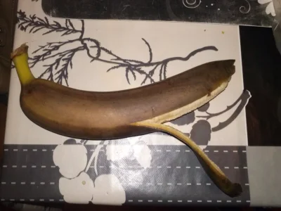 K.....a - A tak wygląda banan, o którym się zapomniało i siedział z tydzień w lodówce...