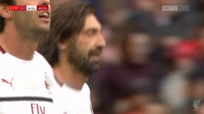 Minieri - Andrea Pirlo z wolnego (⌐ ͡■ ͜ʖ ͡■) Liverpool Legends - Milan Glorie 2:1
#...