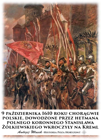 sropo - 9 października 1610 roku chorągwie polskie, dowodzone przez hetmana polnego k...