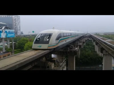 starnak - Maglev - Szanghaj - Shanghai - 431 km/h! (Pudong Airport - Longyang Road)