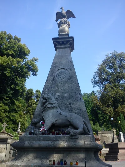 TenebrosuS - Grób Konstantego Ordona na Cmentarzu Łyczakowskim we Lwowie.