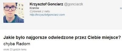 Froto - xD

http://ask.fm/gonciarzk/answer/107463114371

#radom #gonciarz #zapytajbec...