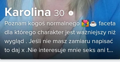 gzymspiwniczny - Klasyka panien przekraczających 30 roczek.
#tinder #badoo #logikaroz...