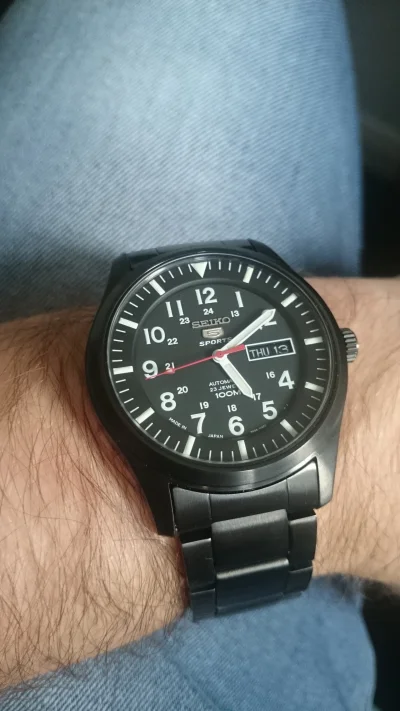 Defensywny - W końcu kupiłem wymarzonego Sejkacza ʘ‿ʘ

#watchboners #seiko #zegarki