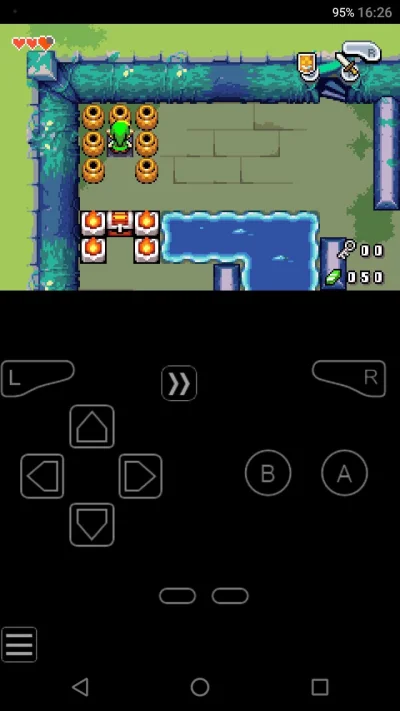 G.....4 - Jak przejść ten fragment? Nie mam pomysłów #zelda #gba