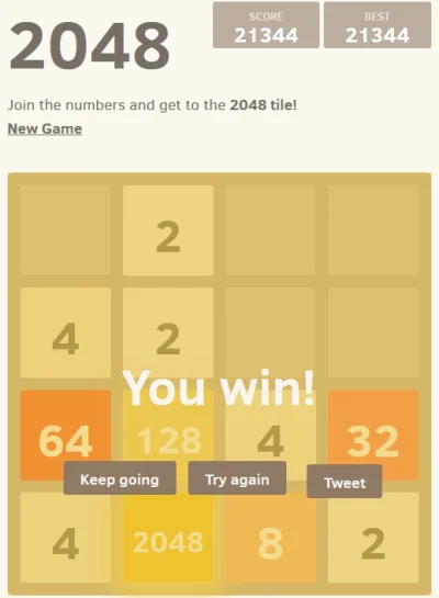 j.....e - #2048 no, a teraz mogę odejść w (s)pokoju ^^