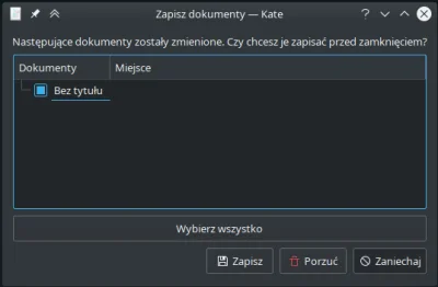 Athantor - Zmienili w całej plasmie tłumaczenie guzika „Cancel” z „Anuluj” na „Zaniec...