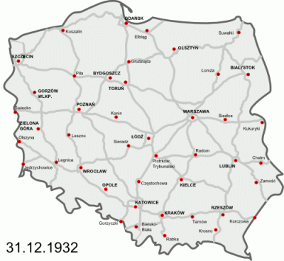 randomlog - Historia budowy autostrad i dróg ekspresowych w Polsce 31.12.1932 - 31.12...
