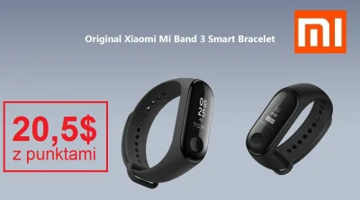 sebekss - Tylko 29$ [z punktami 20,5$❗] za opaskę Xiaomi Mi Band 3
Fantastyczna okaz...