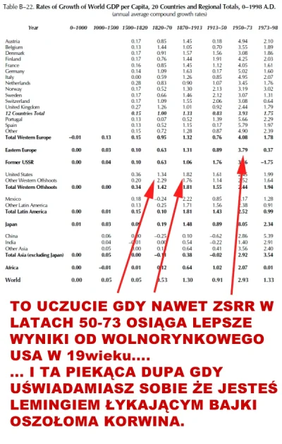 E.....e - Źródło: Maddison A.„The World Economy: A Millennial Perspective” OECD 2001,...