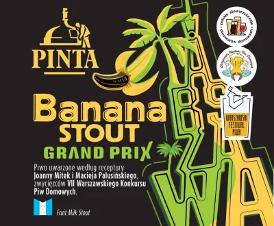 spenser - Browar PINTA wypuszcza na rynek BananaStout Grand Prix. Precyzując będzie t...