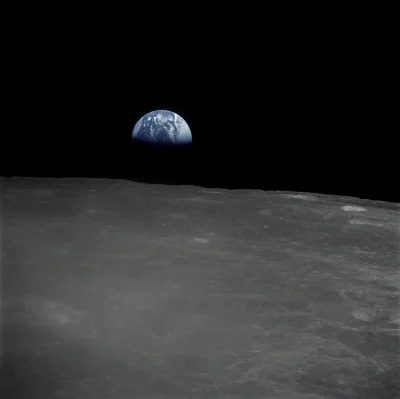 angelo_sodano - Wschód Ziemi z pokładu Apollo 16, Orbita Księżyca, Kwiecień 1972
#va...