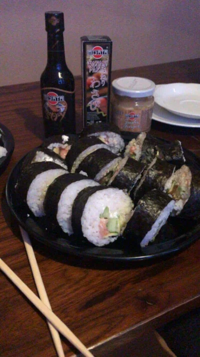 dzasny - Oyasuminasai!
Pierwsze Sushi własnej roboty ;)
#sushi #dobrywieczor #niedzie...