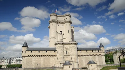 fotograf_warszawiak - 3. Château de Vincennes - zamek z XIV wieku. Przez długi czas j...
