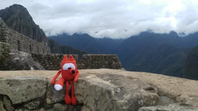 anenya - Moje szydelkowe "dzieło" na Machu Picchu, dostarczone osobiście. Gdyby ktoś ...