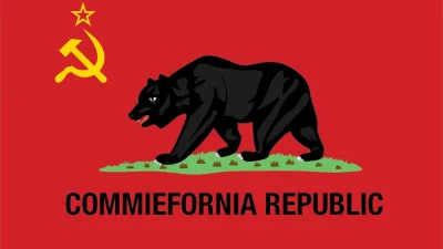 K.....k - Commiefornia. Jeden z najbogatszych stanów w USA, potraktowany nutką lewico...