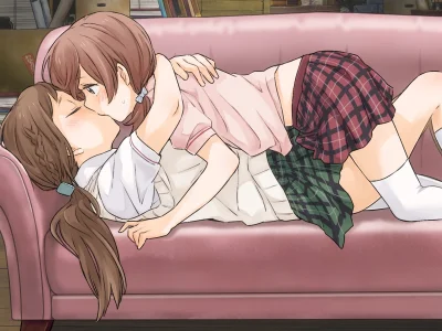 M.....r - #randomanimeshit #yuri #okujounoyurireisan #tsukuyosonou #kiritsurugimine #...