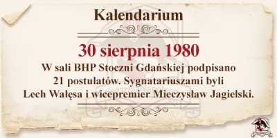 ksiegarnia_napoleon - #solidarnosc #sierpien80 #kalendarium