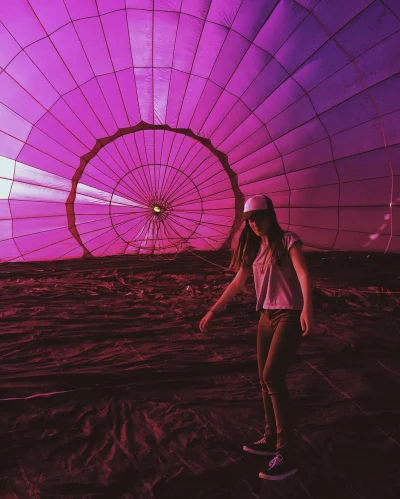 zloty_wkret - #balon #ladnapani #ciekawostki 
Wnętrze balonu
