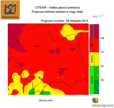 piterek - Pozdrawiam #krakow z #chrzanow, mamy gorzej niż Wy ( ͡° ʖ̯ ͡°)
#smog