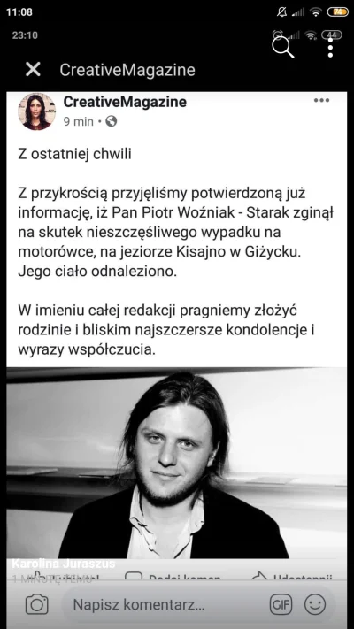 michu-cg - W końcu podano publicznie to, co było wiadomo od dwóch dni. Artykuły z pok...